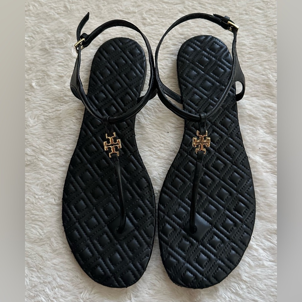 Tory Burch Marion Quilted Sandal - Picture 3 of 10